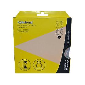 BURLETE SILICONA PUERTA Y VENTANA 9X7 C/2X3M.