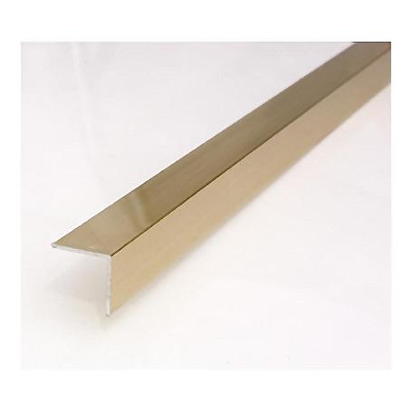 ANGULO ALUMINIO 20X20MM 2MT ORO TIRA 2MT