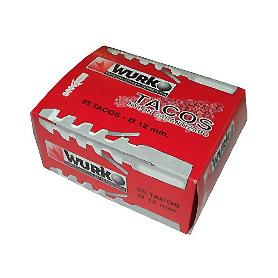 TACOS NYLON  4X20MM CAJA 100