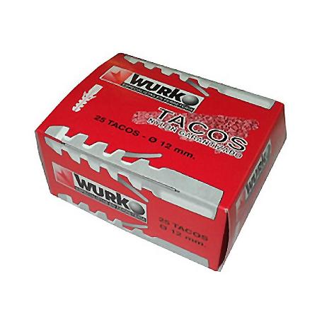 TACOS NYLON  8X40MM CAJA 100