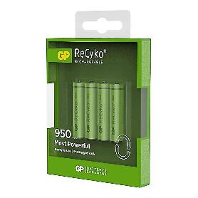 PILAS RECARGABLE RECYKO R03AAA 950MAH BLISTER 4