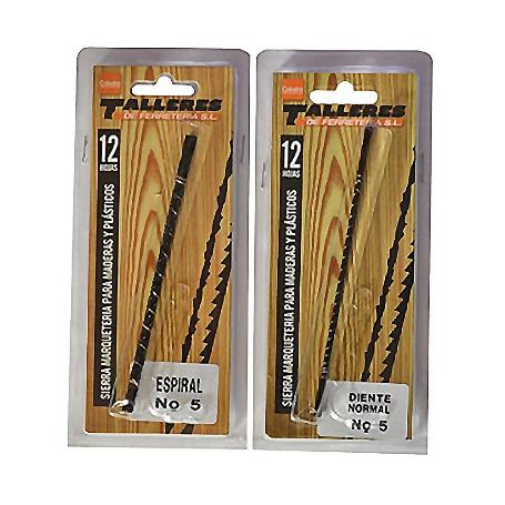 SIERRA MARQUETERIA ESPIRAL ZARSA N.5 BLT-12