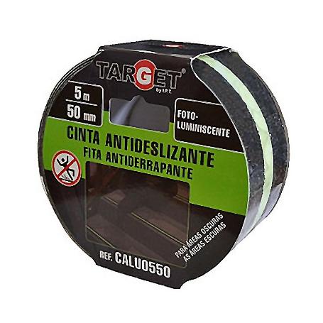 CINTA ANTIDESLIZANTE LUMINISCENTE.50MM R/5MT.