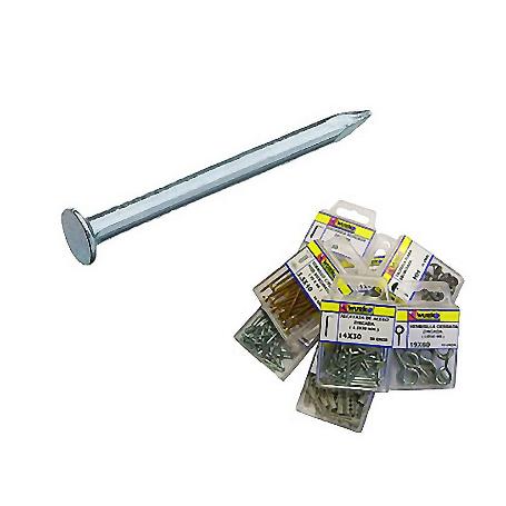 PUNTAS HIERRO 2.2X40 MM CABEZA PLANA 2226 BLISTER 40