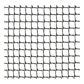 MALLA PLAST. GRIS 10X10MM APROX. BALCONET R/25M.