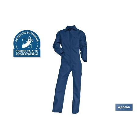 MONO DE TRABAJO TESLA 245GMS/M AZUL MARINO T-S