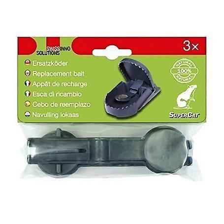 CEBO REPUESTO PARA SUPERCAT RATAS BLISTER 3