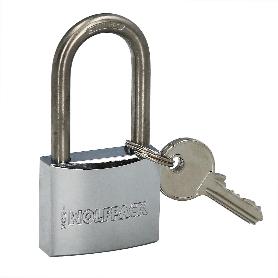 CANDADO INOXIDABLE ARCO LARGO 40MM.