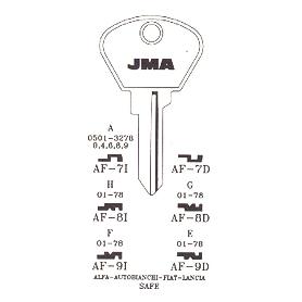 LLAVIN AF-7I ACERO B AUTOMOVIL C-50
