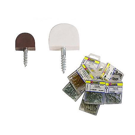 SOPORTES VITRINA GRANDE MARRON 2554 BLISTER 3