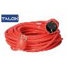 TALOX ALARGADOR PROLONG CABLE ROJO 2P+T 3X1,5 X 25 M DGYFB-04-25