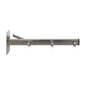 TENDEDERO INOX. PARA PARED 3 POLEAS 460 MM PLACA160X80MM 39223