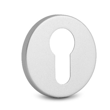 BOCALLAVE ZAMAK Ø50X5MM ACABADO NEGRO, LATON MATE, CROMO, BLANCO, ANTRACITA ACABADO CROMO CEPILLAD