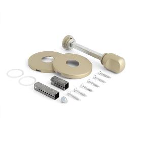 MULETILLA DESBLOQUEO ZAMAK Ø50X5MM ACABADO NEGRO, LATON, CROMO, BLANCO, ANTRACITA ACABADO LATON OSCURO