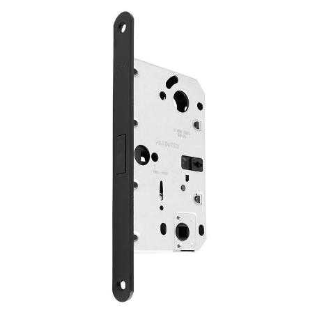 PICAPORTE MAGNÉTICO WAVE ENTRADA 50 PUERTA BATIENTE DE BAÑO ACABADO NEGRO MATE