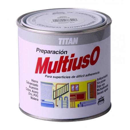 IMPRIMACION MULTIUSO TITAN GRIS 500ML