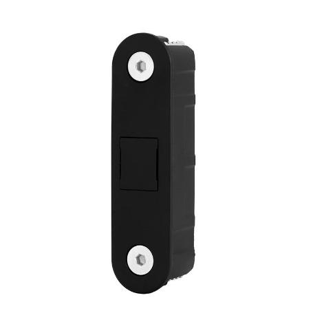 CERRADERO TOUCH PUERTA ALUMINIO GRIS R7036, BLANCO MATE, NEGRO MATE ACABADO NEGRO MATE