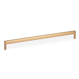 TIRADOR ZAMAK MODELO BEAM C160/320 LATON CAVA/NEGRO MATE DIST. AGUJERO DIST. 320MM. ACABADO LATÓN CAVA