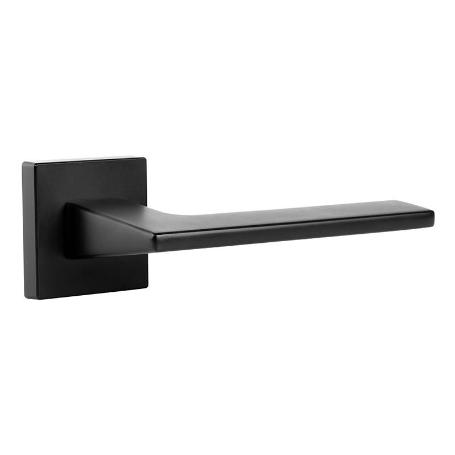 ROSETA ZAMAK MODELO ZET 51X51 ACABADO NEGRO MATE, NIQUEL SATINADO ACABADO NEGRO