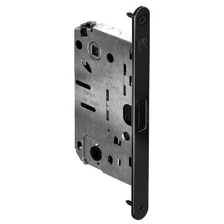 PICAPORTE MAGNÉTICO SPINOFF BASIC CROMO SATINADO, ORO SATINADO, BLANCO, NEGRO ACABADO NEGRO