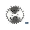 DISCO CORTE PARA MADERA Ø185MM X 20MM X 2.4MM X 24T