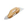 LLANA 380X130 TALOCHA INOXIDABLE PUNTA OJIVAL MANGO MADERA CERRADO EBERTOOLS BASIC
