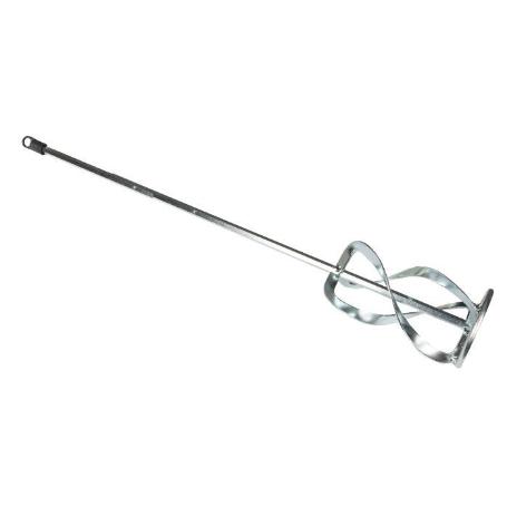 MEZCLADOR 120X590 TRIPLE HELICE GALVANIZADO VARILLA 10 MM EXAGONAL EBERTOOLS