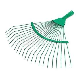 ESCOBA DE JARDIN COLOR GRIS FIJA PUNTA REDONDA EBERTOOLS