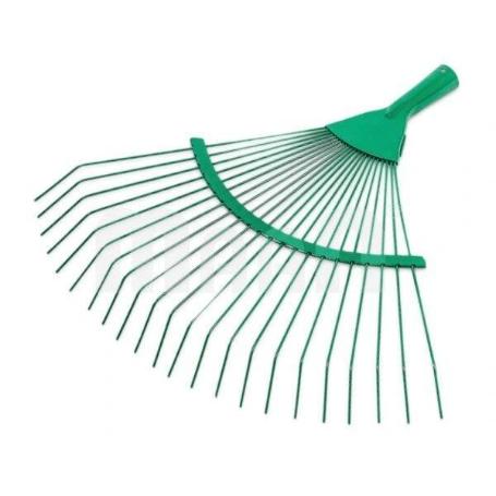 ESCOBA DE JARDIN COLOR GRIS FIJA PUNTA REDONDA EBERTOOLS