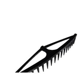 EBERTOOLS RASTRILLO JARDIN PLASTICO 18T - MANGO Ø 28MM EKO 