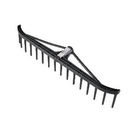 EBERTOOLS RASTRILLO JARDIN PLASTICO 18T - MANGO Ø 28MM ECO 
