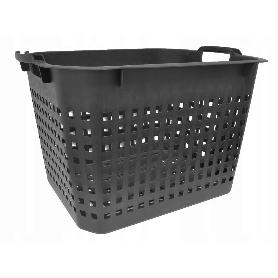 CESTA GUARDAJUEGOS JARDIN 40 LTS NEGRA 51 X 39 X 22 CMS EBERTOOLS