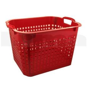 CESTA GUARDAJUEGOS JARDIN 40 LTS ROJA 51 X 39 X 22 CMS EBERTOOLS