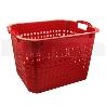 CESTA GUARDAJUEGOS JARDIN 40 LTS ROJA 51 X 39 X 22 CMS EBERTOOLS
