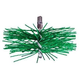 CEPILLO 175 MM DESHOLLINADOR CHIMENEAS PVC VERDE EBERTOOLS