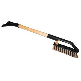 EBERTOOLS RASCADOR DE HIELO CON CEPILLO 70 CMS NATURE