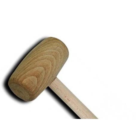 MAZA MADERA EBANISTA REDONDA 750 GRS EBERTOOLS