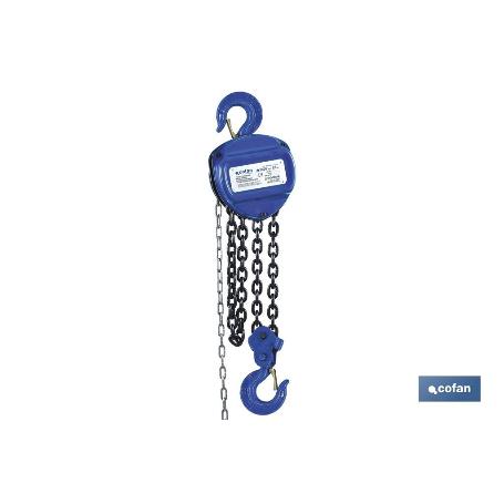 POLIPASTO MANUAL 2,0 T ELEVACIÓN 6 M