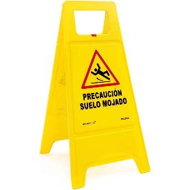 NORMALUZ PANEL-CABALLETE PRECAUCION SUELO MOJADO 62X30CM RD30070