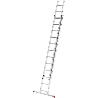 HAILO-7212-007-ESCALERA ALUMINIO 2 TRAMOS CORREDERA PROFISTEP DUO (2X12 PELDAÑOS)