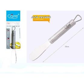 CARRE PALETA CUCHILLO PARA MANTEQUILLA MANGO INOX 22 CMS VICTORIA LOW COST