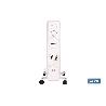RADIADOR DE ACEITE CON TERMOSTATO REGULABLE Y VENTILADOR 7 ELEMENTOS 1500 W