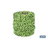 CORDÓN TRENZADO HIPPIE VERDE/NEGRO 3MM X 100 M
