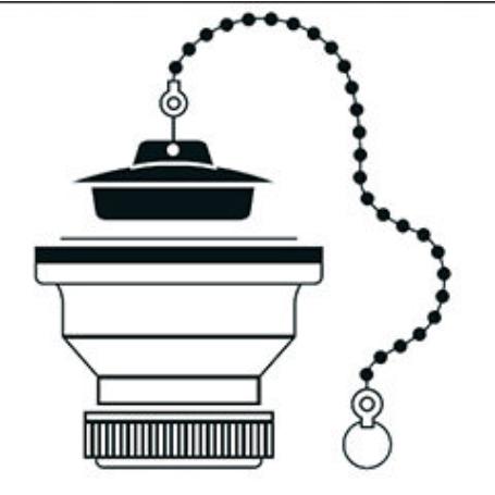 TECNO VALVULA DESAGUE LAVABO BIDE 70Ø 1-1-4 32Ø (T61) 50310