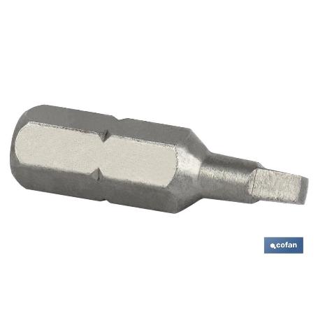 PUNTA DE DESTORNILLADOR CUADRADA ESTÁNDAR R-1 25 MM VENTA UNITARIA