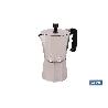 CAFETERA ITALIANA DE ALUMINIO PARA INDUCCIÓN 9 TAZAS