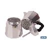 CAFETERA ITALIANA DE ALUMINIO PARA INDUCCIÓN 12 TAZAS