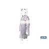 BATA BLANCA DESECHABLE DE PP TALLA ÚNICA