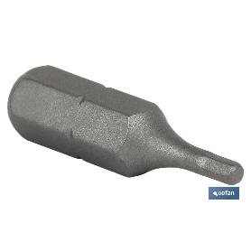 PUNTA DE DESTORNILLADOR HEXAGONAL ESTÁNDAR 2 25 MM VENTA UNITARIA