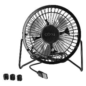 VENTILADOR SOBREMESA 10 CM. 2,5 WATT USB.